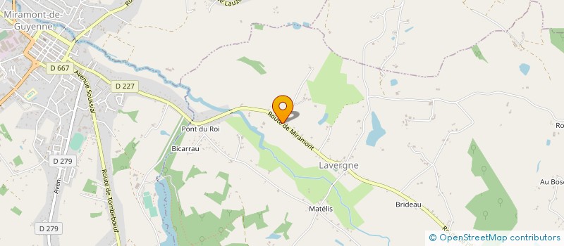 localisation de l'entreprise LES AMIS DES FRESQUES ALLEMANS DU DROPT  ALLEMANS-DU-DROPT