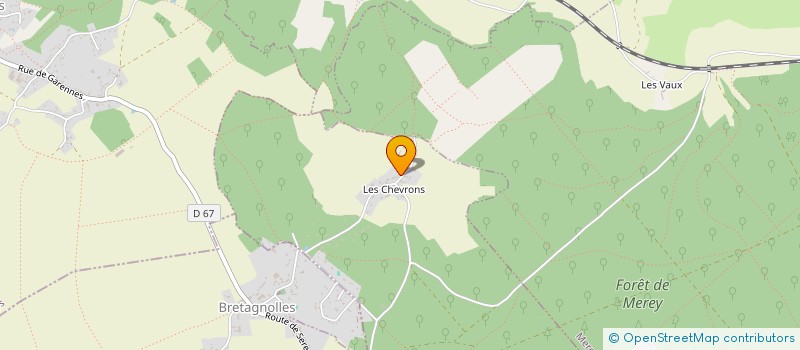 localisation de l'entreprise LES AMIS DES HAUTES PLANCHES  LA BOISSIERE