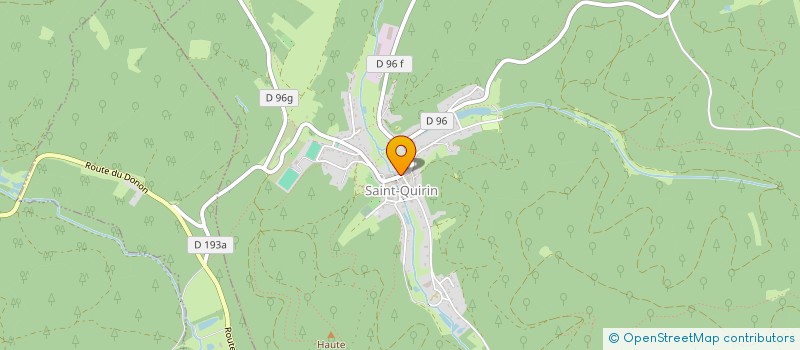 localisation de l'entreprise LES AMIS DES JARDINS DE SARREBOURG  SAINT-QUIRIN