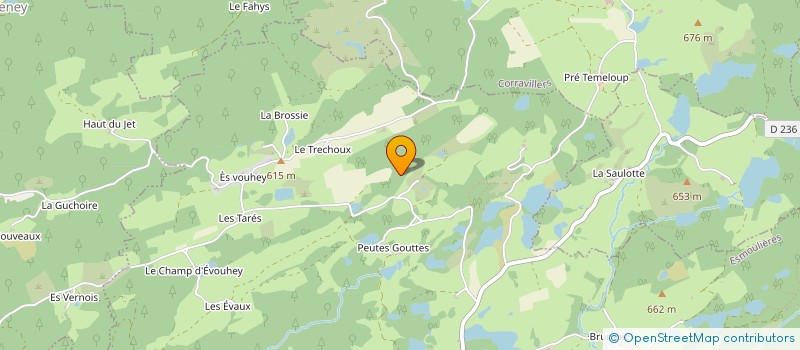 localisation de l'entreprise LES AMIS DES MILLE ETANGS  FAUCOGNEY-ET-LA-MER