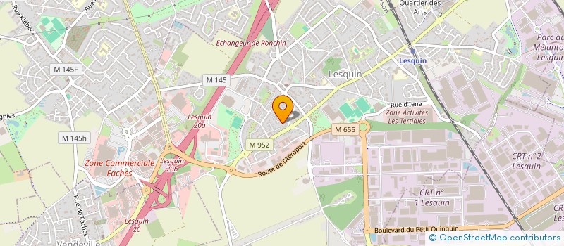 localisation de l'entreprise LES AMIS DES MISSIONNAIRES à LESQUIN