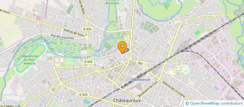 localisation de l'entreprise LES AMIS DES MUSEES DE CHATEAUROUX à CHATEAUROUX