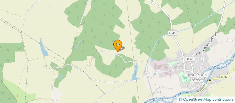localisation de l'entreprise LES AMIS DES OISEAUX DU GIENNOIS à BRIARE