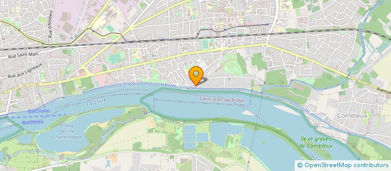 localisation de l'entreprise LES AMIS DES ORGUES DE SAINT JEAN DE BRAYE à SAINT-JEAN-DE-BRAYE
