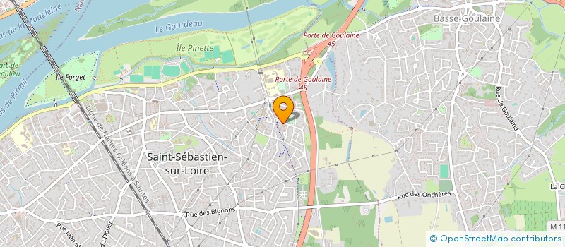 localisation de l'entreprise LES AMIS DES ORGUES DE SAINT-NAZAIRE à SAINT-SEBASTIEN-SUR-LOIRE
