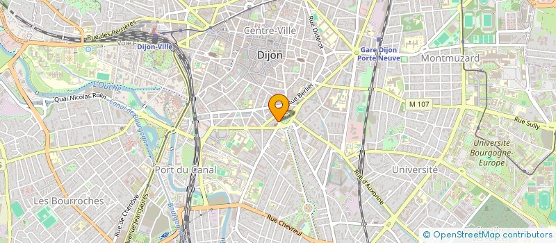 localisation de l'entreprise LES AMIS DES ORGUES DE SAINT PIERRE à DIJON