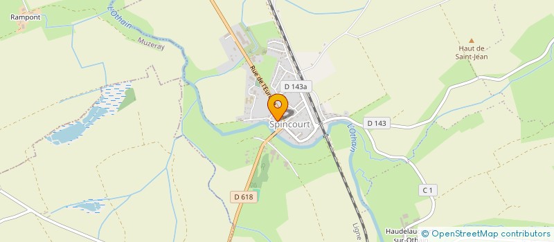 localisation de l'entreprise LES AMIS DES ORGUES DU PAYS DE SPINCOURT à SPINCOURT