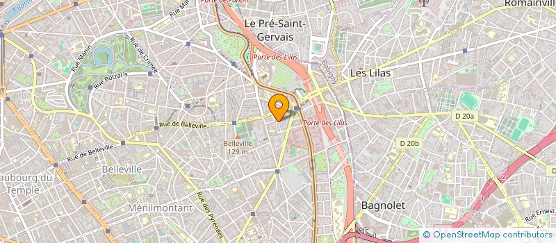 localisation de l'entreprise LES AMIS DES ORPHELINS  PARIS