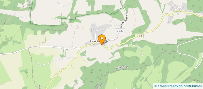 localisation de l'entreprise LES AMIS DES PAPIERS  BELLEHERBE