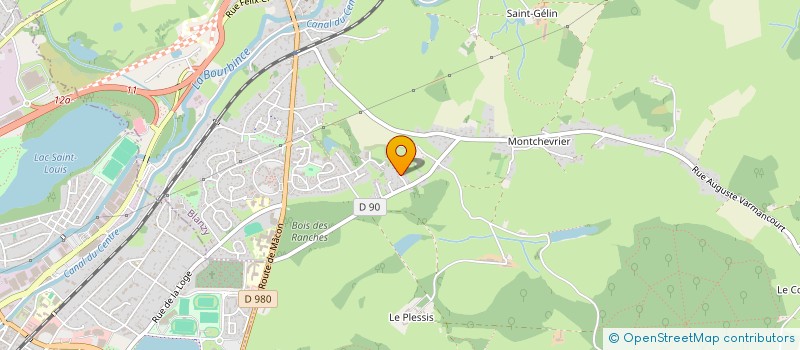 localisation de l'entreprise LES AMIS DES RESEAUX D'ENTRAIDE EN BASSIN MINIER  BLANZY