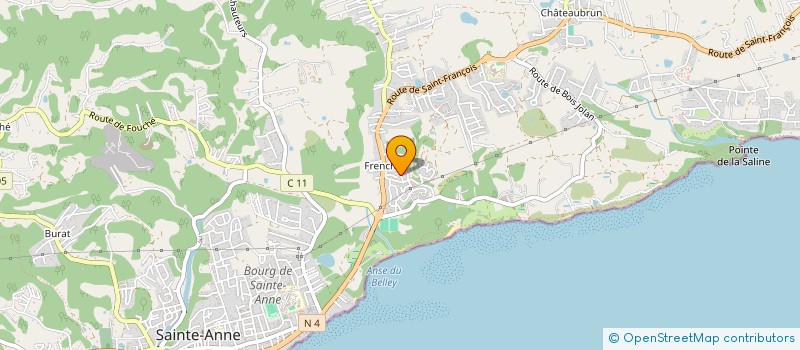localisation de l'entreprise LES AMIS DES RESIDENCES ACCACIAS à SAINTE-ANNE