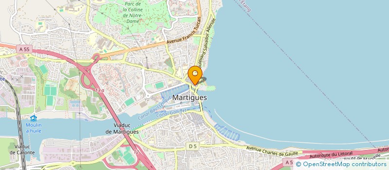 localisation de l'entreprise LES AMIS DES TORTUES à MARTIGUES