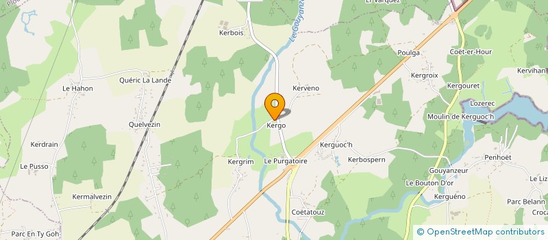 localisation de l'entreprise LES AMIS DES TROIS POIVRONS  CARNAC