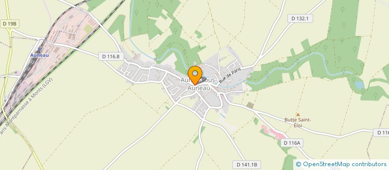 localisation de l'entreprise LES AMIS DES VIEILLES PIERRES  AUNAY-SOUS-AUNEAU