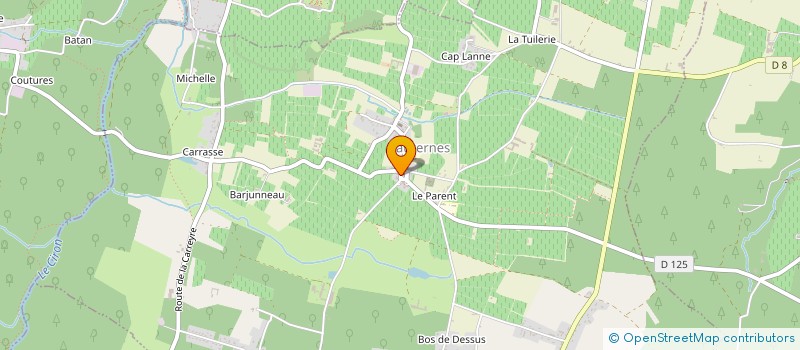 localisation de l'entreprise LES AMIS DES VOYAGEURS DE SEVE à TOULENNE