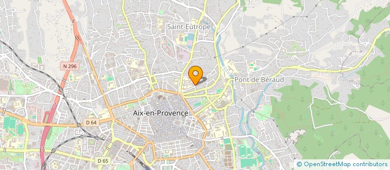 localisation de l'entreprise LES AMIS DIOCESE AIX ET ARLES à AIX-EN-PROVENCE