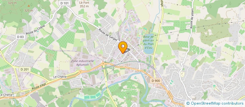 localisation de l'entreprise LES AMIS DU 4 X 4  APT