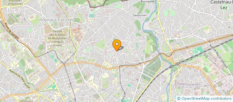localisation de l'entreprise LES AMIS DU BABY FOOT à MONTPELLIER
