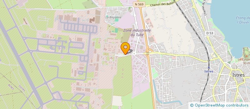 localisation de l'entreprise LES AMIS DU BAR PN  ISTRES