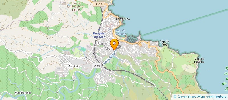 localisation de l'entreprise LES AMIS DU BENIN à BANYULS-SUR-MER
