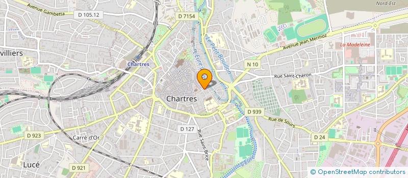 localisation de l'entreprise LES AMIS DU BERCAIL à CHARTRES