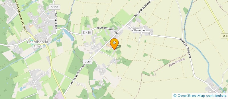 localisation de l'entreprise LES AMIS DU BIEN-ETRE à NANCRAY-SUR-RIMARDE
