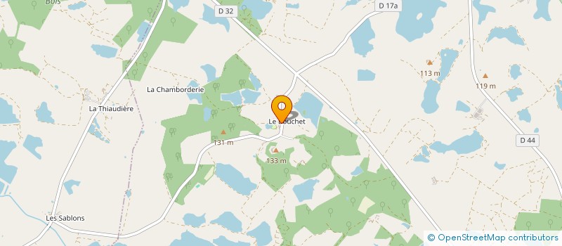 localisation de l'entreprise LES AMIS DU BOUCHET EN BRENNE à ROSNAY