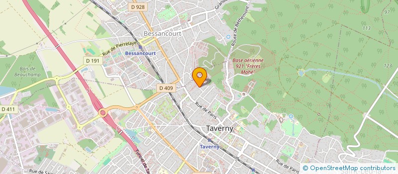 localisation de l'entreprise LES AMIS DU BOUQUET PROVINCIAL ET DU BEURSAULT  TAVERNY