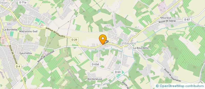 localisation de l'entreprise LES AMIS DU BOUYSSELET DE VILLAUDRIC  (ABV)  VILLAUDRIC