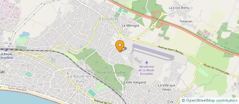 localisation de l'entreprise LES AMIS DU CENTRE CULTUREL FRANCOPHONE DE LA BAULE à LA BAULE-ESCOUBLAC