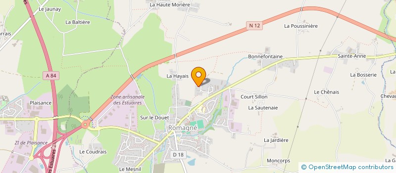 localisation de l'entreprise LES AMIS DU CHATELIER à LE CHATELLIER