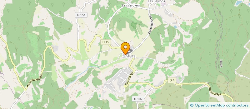 localisation de l'entreprise LES AMIS DU CHEVAL à MURS