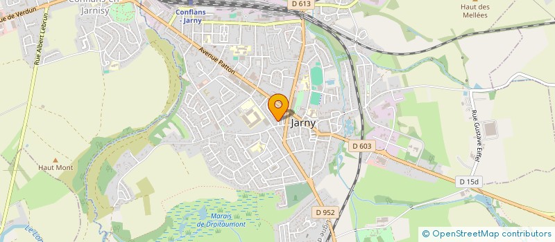 localisation de l'entreprise LES AMIS DU CIEL LORRAIN  JARNY