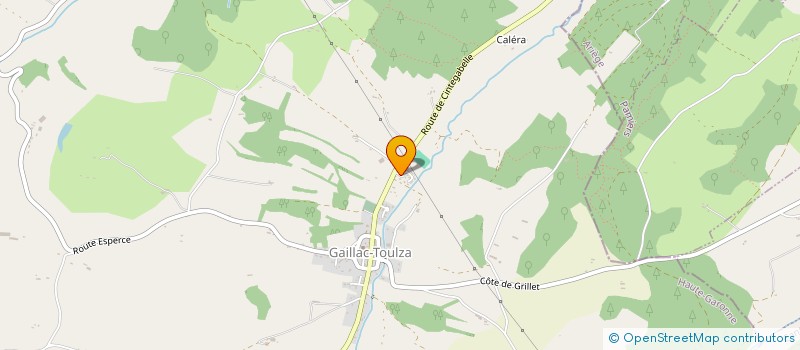 localisation de l'entreprise LES AMIS DU CLAPOTIS  GAILLAC-TOULZA