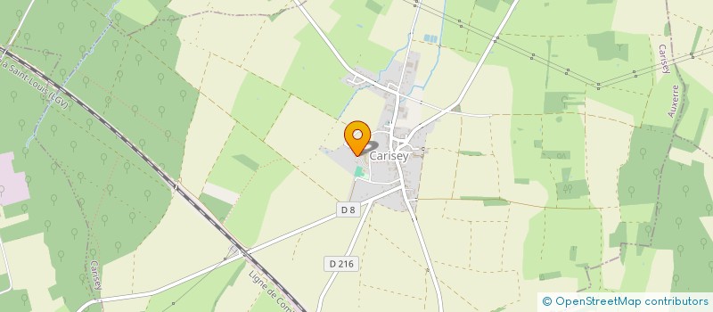 localisation de l'entreprise LES AMIS DU CLOS DE CHEVANNAIS  CARISEY