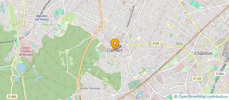 localisation de l'entreprise LES AMIS DU CLOS DE CLAMART à CLAMART
