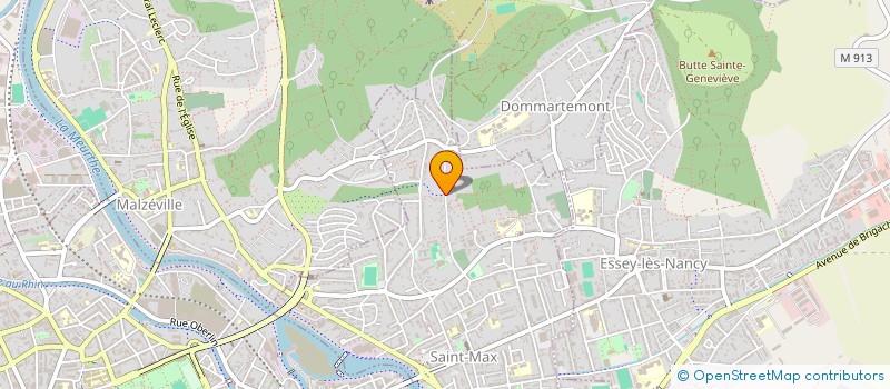 localisation de l'entreprise LES AMIS DU CLOS GOURMAND (A.C.G.)  SAINT-MAX