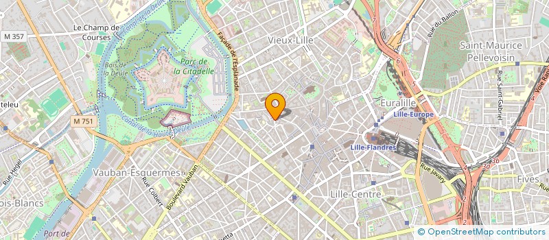 localisation de l'entreprise LES AMIS DU COMPTOIR DE CANA à LILLE
