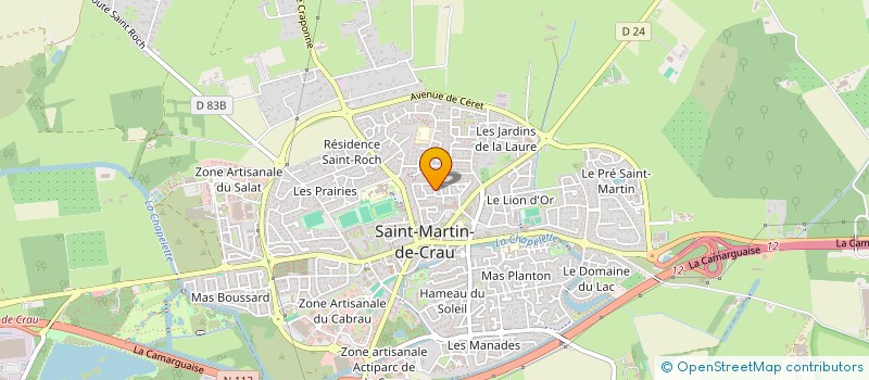 localisation de l'entreprise LES AMIS DU CURE DE VALVERDE à SAINT MARTIN DE CRAU