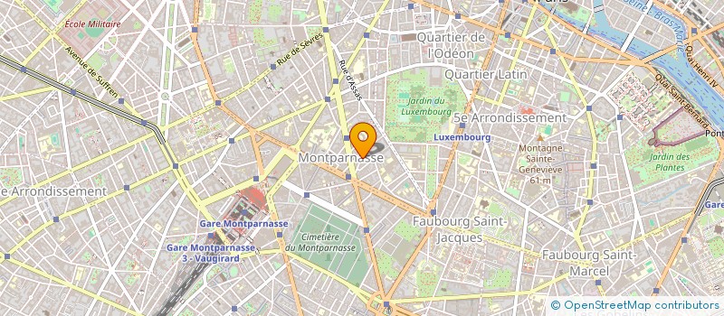 localisation de l'entreprise LES AMIS DU DESERT  PARIS