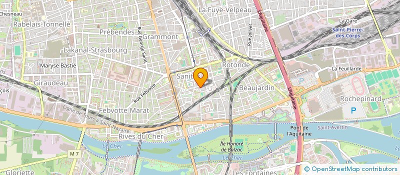 localisation de l'entreprise LES AMIS DU DISPENSAIRE DE BEKANNAN à TOURS
