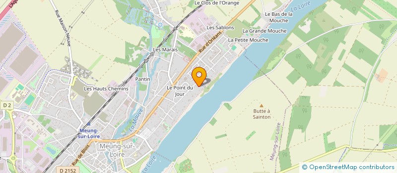 localisation de l'entreprise LES AMIS DU DIXIE à MEUNG-SUR-LOIRE