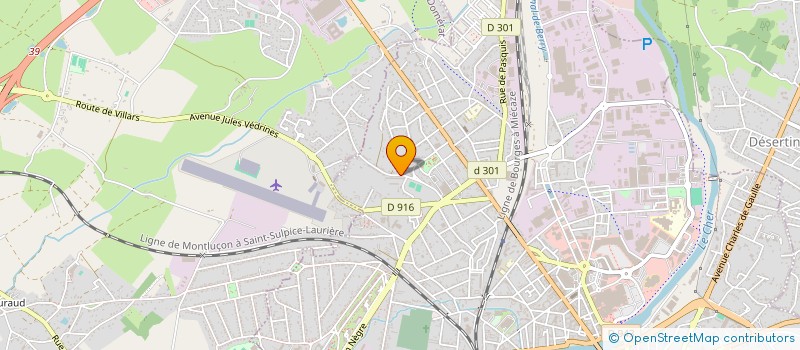 localisation de l'entreprise LES AMIS DU DUT JOURNALISME A VICHY  MONTLUCON