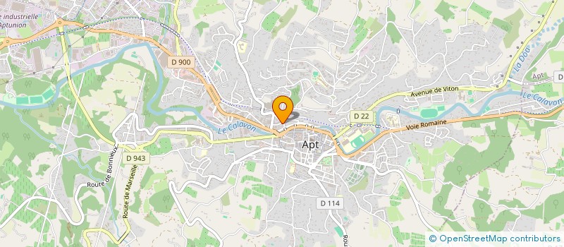 localisation de l'entreprise LES AMIS DU FAUBOURG DU BALLET à APT