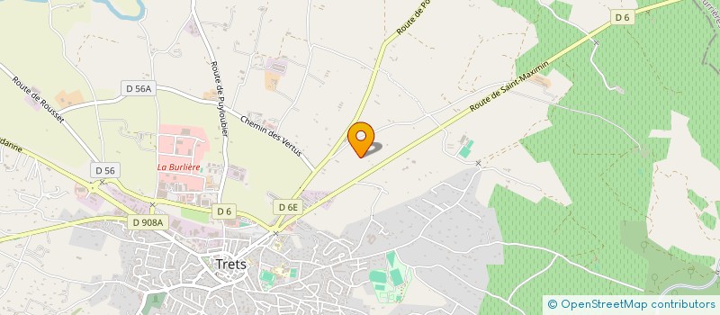 localisation de l'entreprise LES AMIS DU FOREZ à TRETS