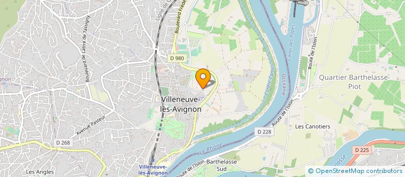localisation de l'entreprise LES AMIS DU FORT SAINT ANDRE à VILLENEUVE LES AVIGNON