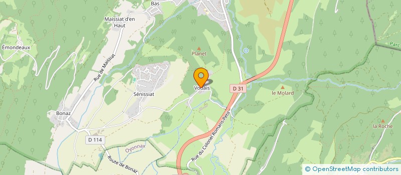 localisation de l'entreprise LES AMIS DU FOUR à CHANCIA