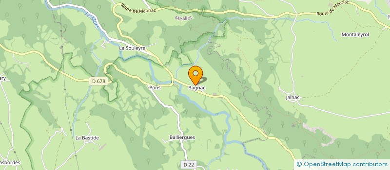 localisation de l'entreprise LES AMIS DU FOUR DE MALEPRADE à ANGLARDS-DE-SALERS