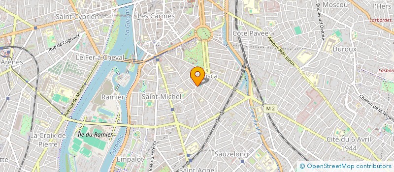 localisation de l'entreprise LES AMIS DU GROUPE SCOLAIRE JEAN JAURES à TOULOUSE
