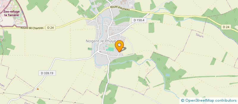 localisation de l'entreprise LES AMIS DU HAMEAU DES FEES à NOGENT-LE-PHAYE
